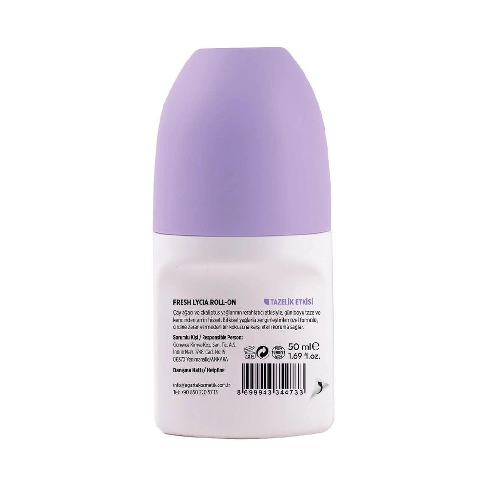 Agarta Natural Fresh Lycia Roll-On Deodorant 50 ml