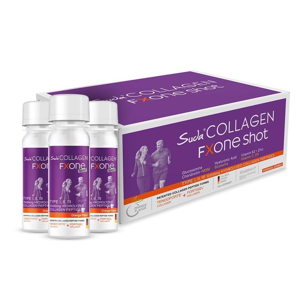 Suda Collagen Fxone Liquid Collagen Supplement Shot - Anti-Aging, Joint Health, 10000mg Hydrolyzed Collagen Peptides per Serving - image 2