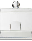 Eklips Cotton Swab Organizer Clear Acrylic Case