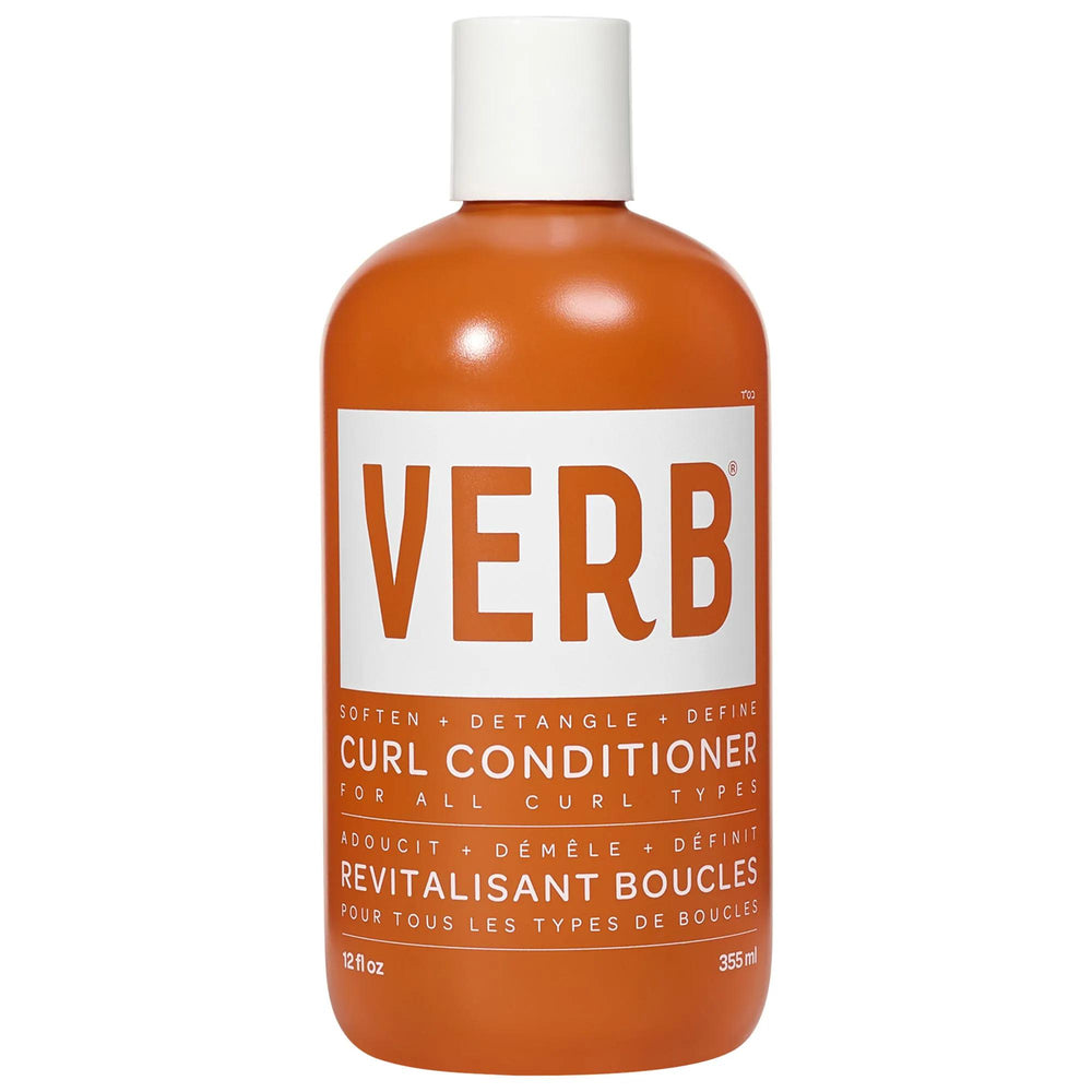 Verb Curl Conditioner for Waves, Curls & Coils: Detangles, Moisturizes & Controls Frizz - Vegan, Sulfate-Free, Cruelty-Free Verb Curl Conditioner: Frizz Control, Defined Curls - Vegan curl conditioner, conditioner for curly hair, frizz control conditioner, vegan curl conditioner, sulfate-free conditioner, hair conditioner for waves, natural curl enhancing conditioner, moisturizing conditioner for curls, conditioner for dry curly hair, cruelty-free curl conditioner, curl defining, moisturizing, detangling, f