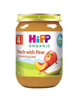 HiPP Organic Pear and Peach Puree for Babies 125g