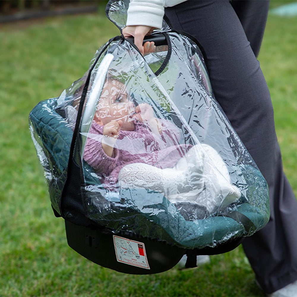 Babyjem Baby Rain Cover - Phthalate-Free PVC Rain Protection for Baby Carriers - view 3