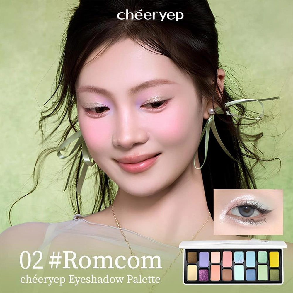 Cheeryep Romcom 02 Eyeshadow Palette for Vibrant Eye Looks