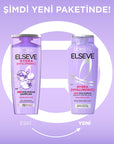 Loreal Paris Elseve Hydra Hyaluronic Moisturizing Shampoo - Hydrating, Non-Weighing Hair Care for Dry or Damaged - view 3