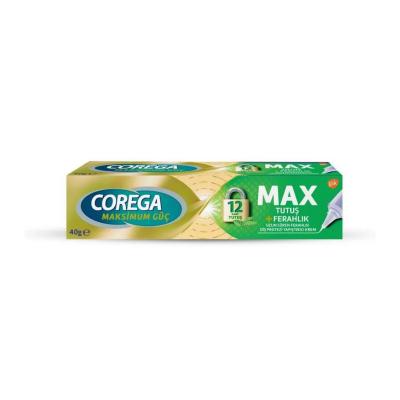 Corega Max Hold + Freshness Denture Adhesive Cream 40 g - image 4