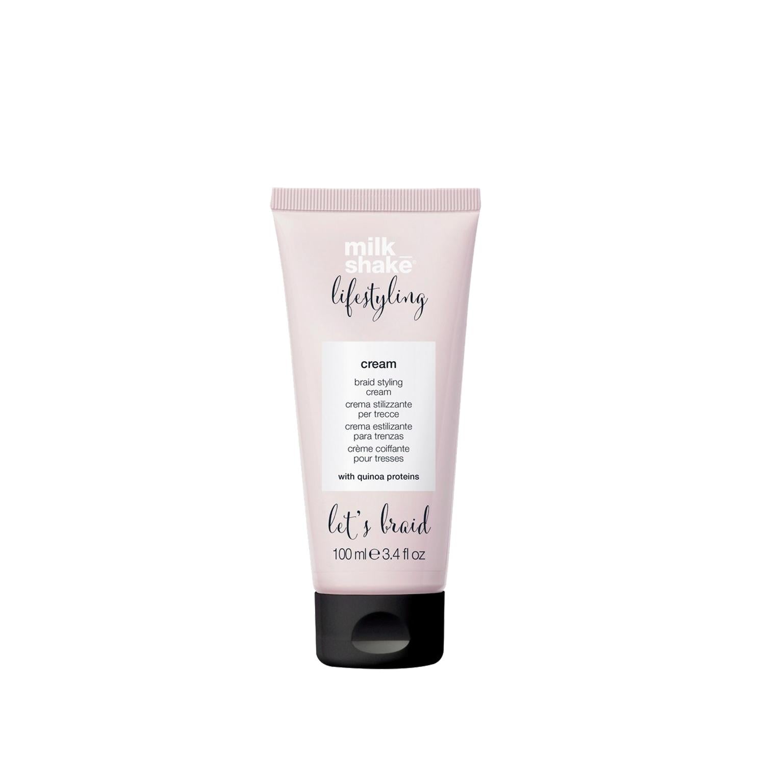 milk_shake Hair Styling Cream - Let&#39;s Braid Şekillendirici Krem 100 ml for Braided Hairstyles milk_shake Hair Styling Cream for Braids hair styling cream, braid styling product, milk_shake Lifestyling, Let&#39;s Braid Şekillendirici Krem, braid care products, hair care, braided hairstyles, styling cream, hair management, milk_shake brand
