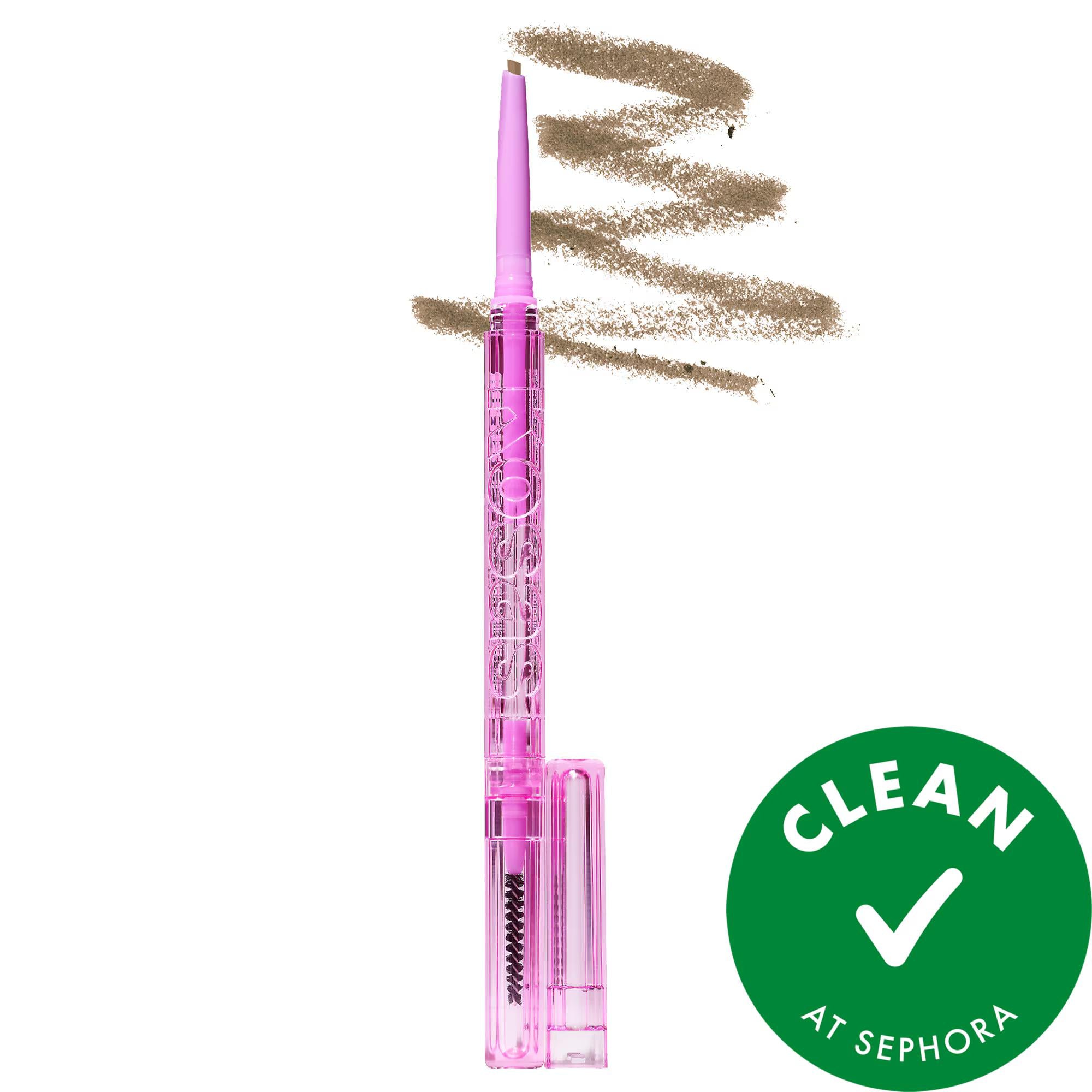 Brow Pop: Easy Eyebrow Pencil for Filling, Shaping & Defining - Vegan, Long Lasting, Smudge-Proof & Natural Color Brow Pop Eyebrow Pencil - Easy Fill & Shape | Vegan & Long-Lasting eyebrow pencil, brow filling pencil, eyebrow shaping pencil, vegan eyebrow pencil, long lasting eyebrow pencil, smudge proof eyebrow pencil, natural eyebrow color, brow enhancement makeup, easy to use eyebrow pencil, cruelty free eyebrow pencil, eyebrow, brow, filling, shaping, defining, vegan, long-lasting, smudge-proof, natural