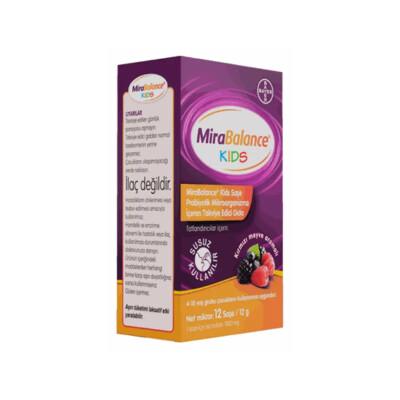 MiraBalance Kids Probiyotik 12 Sa_e - Probiotic Supplement for Kids 4-10 Years, Supports Gut Health - image 2