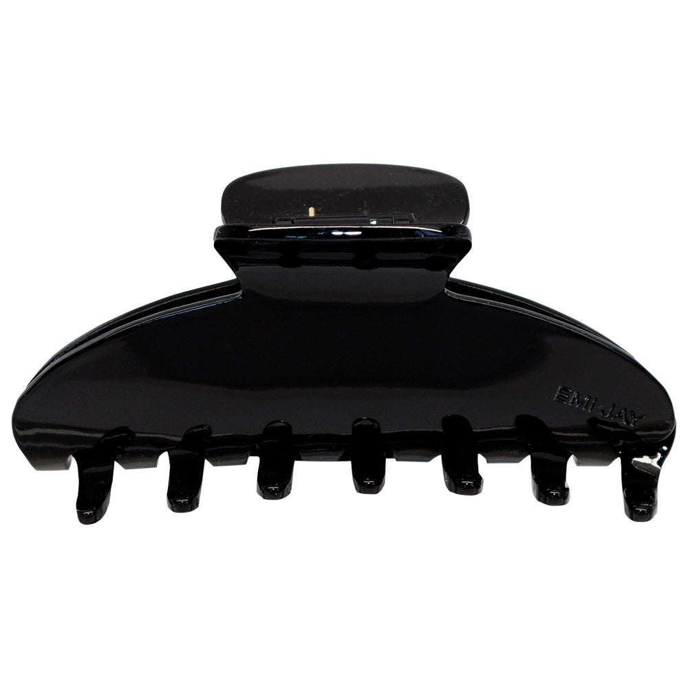 Emi Jay Big Effing Clip Hair Claw - Noir: Secure Hold for Thick, Curly Hair - Biodegradable, Large Hair Styling Accessory Emi Jay Big Hair Clip - Secure Hold, Eco-Friendly Hair Claw hair claw clip, large hair clip, biodegradable hair clip, hair accessory, hair styling clip, hair clip for thick hair, hair clip for curly hair, Emi Jay hair clip, big hair clip, black hair claw clip, hair clip, claw clip, hair accessories, styling clip, hair styling, biodegradable clip, eco-friendly hair clip, hair clip for fin