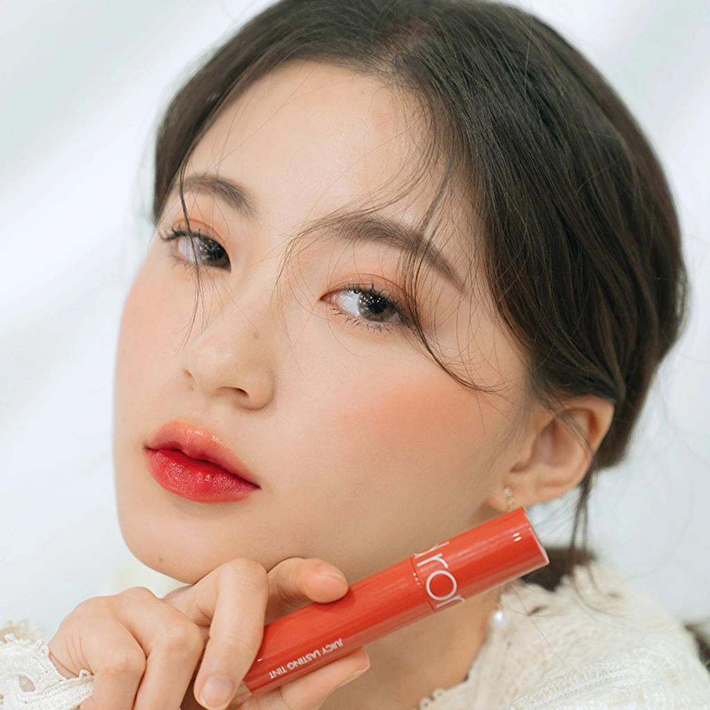 rom&amp;nd Juicy Lasting Tint 28 Bare Fig Lip Gloss 5.5g