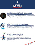 Men Perfect Hair Dye - Quick & Natural Looking Grey Hair Coverage for Men Men's Hair Dye - Quick & Natural Grey Coverage Men's hair dye, Quick hair color application, Natural looking hair dye, Grey hair coverage, Easy hair dye, Hair coloring for men, Men's grooming, Cosmetic products, Hair care, Men's hair care, Easy hair coloring, Natural hair dye, Grey hair solution