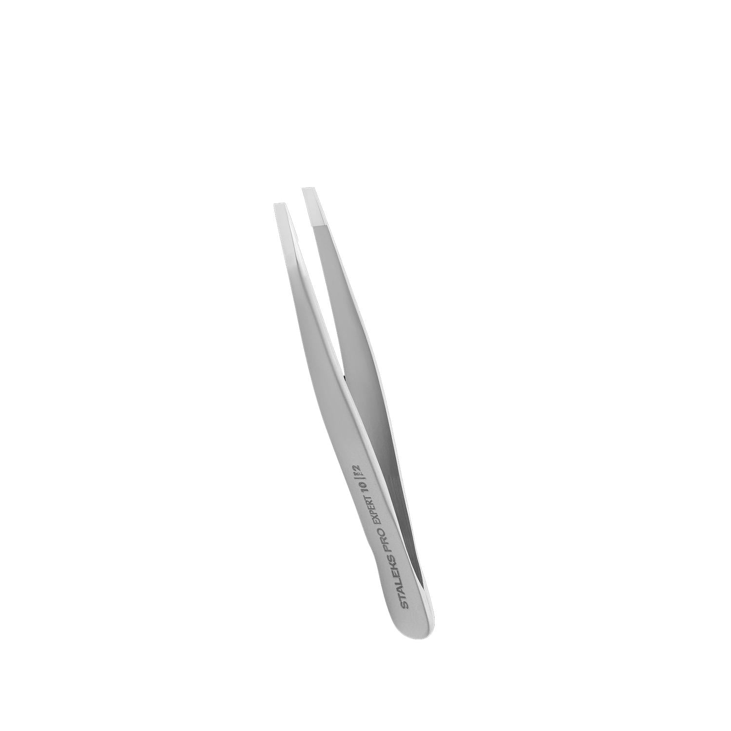 STALEKS Expert 10 Type 2 Eyebrow Tweezers - Precision Grip for Shaping Eyebrows STALEKS Expert 10 Type 2 Eyebrow Tweezers for Precision Grooming eyebrow tweezers, precision tweezers, Staleks Expert 10, Type 2 tweezers, narrow edge tweezers, eyebrow grooming tool, beauty tools, grooming essentials, precision grooming, beauty enthusiasts, personal care, high-quality tweezers, durable tweezers