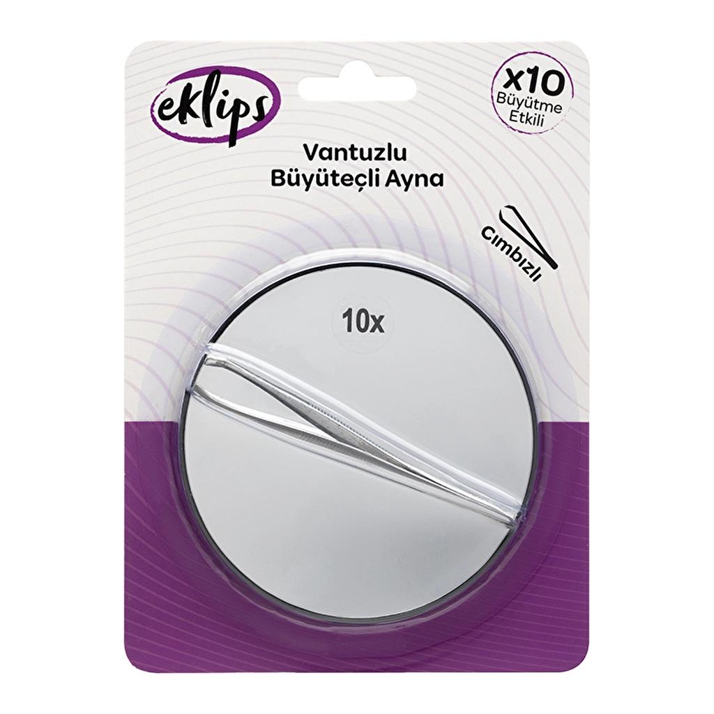 Eklips Suction Mirror &amp; Tweezers Set for Precise Grooming