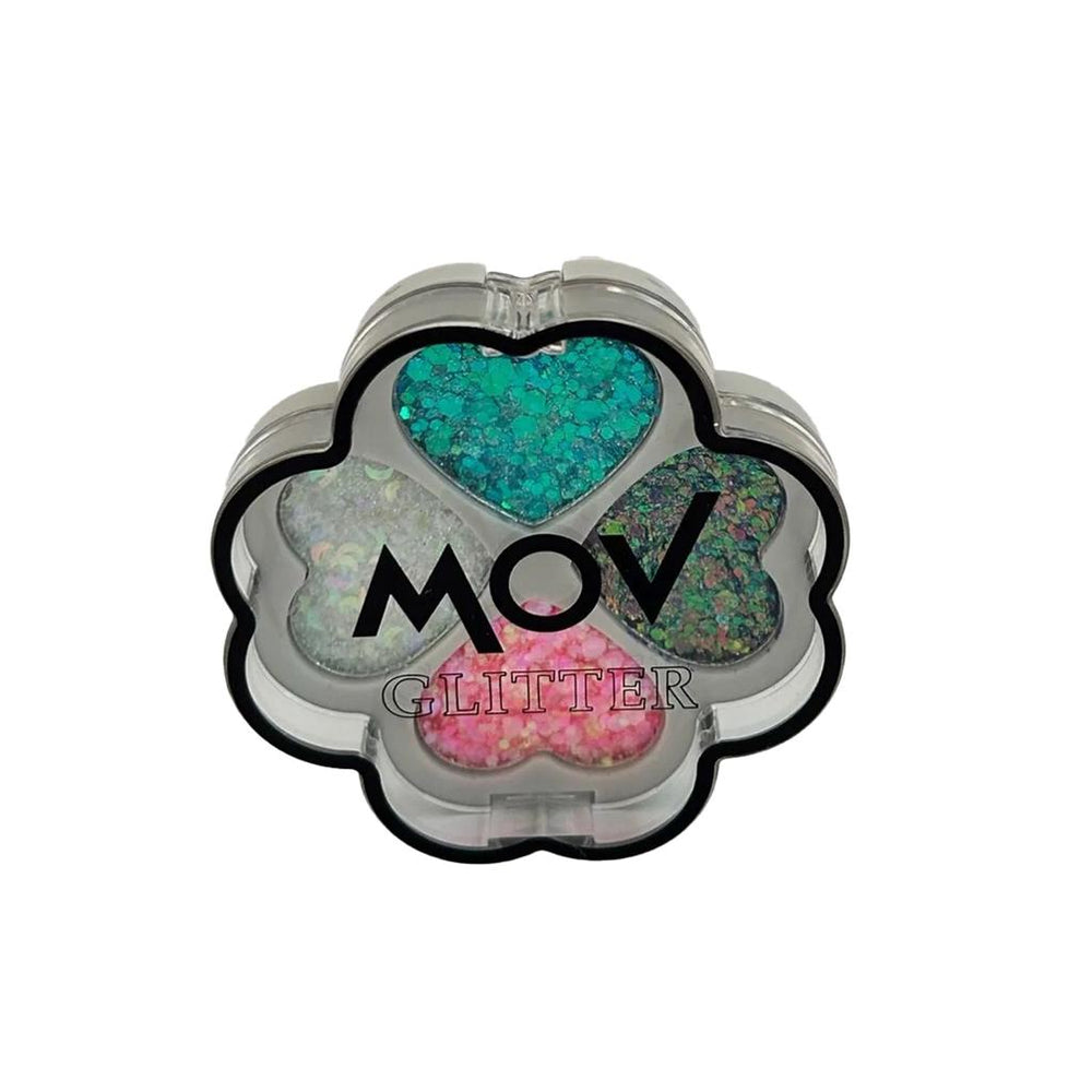 Mov Glitter Yonca Eyeshadow Palette No: 3 Sparkle Finish