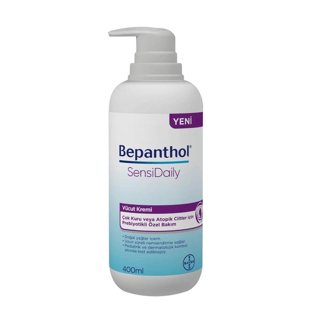 Bepanthol SensiDaily Body Cream 400ml - Hypoallergenic Moisturizer for Dry Skin, Baby Care Bepanthol SensiDaily Body Cream - Dry Skin Moisturizer Bepanthol SensiDaily Body Cream, moisturizer for dry skin, hypoallergenic body cream, fragrance-free skincare, baby body moisturizer, atopic skin care, prebiotic skincare, skincare for sensitive skin, baby care products, dry skin relief, long-lasting hydration, nourishing body cream