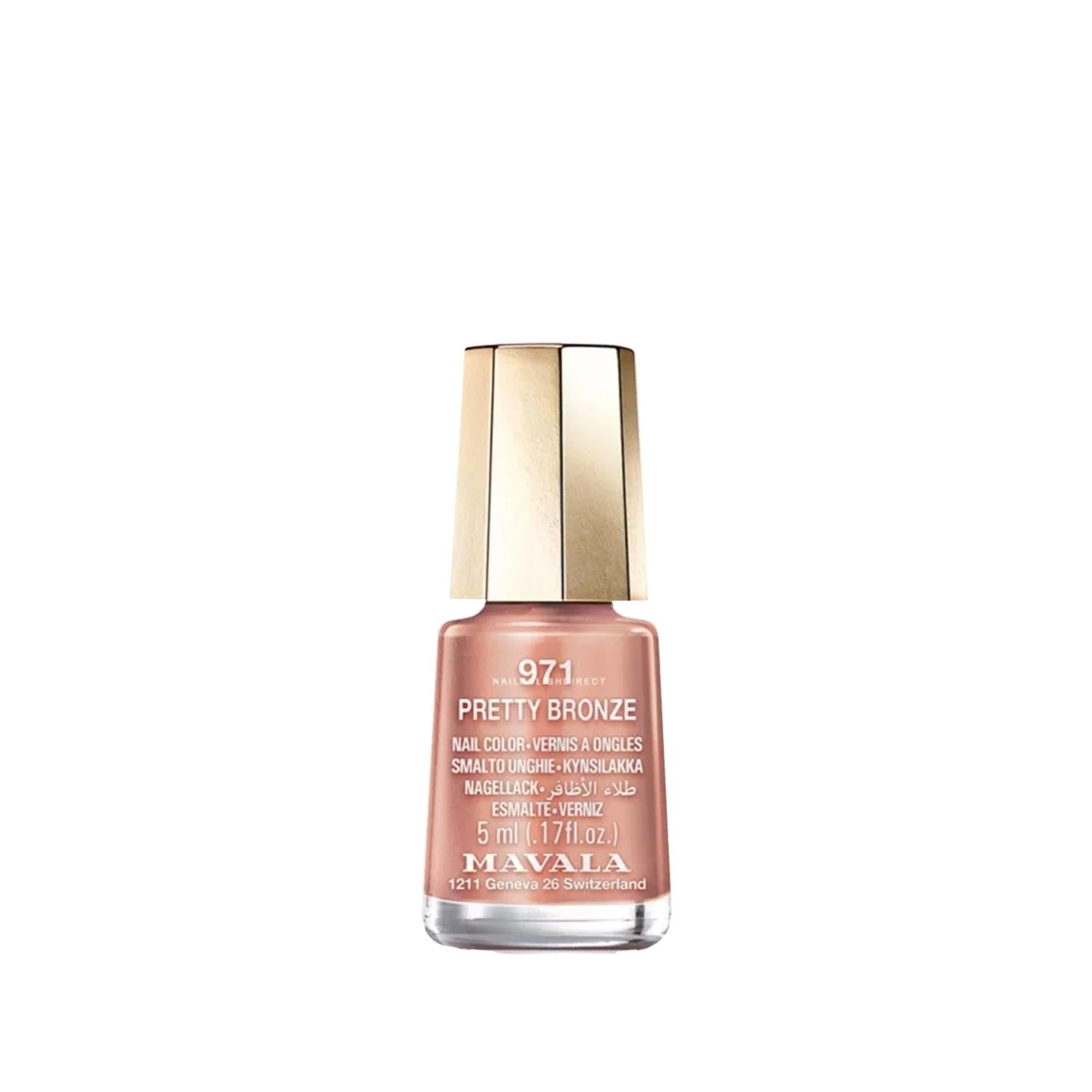 Mavala Mini Color Oje 971 Pretty Bronze Nail Polish - 5ml Travel-Sized Beauty Mavala Mini Color Oje 971 Pretty Bronze Nail Polish Mini nail polish, Mavala nail polish, Pretty Bronze nail color, Travel-sized cosmetics, Nail beauty products, Travel-friendly beauty, Compact nail polish, Fashionable nail colors, Mavala Mini Color Oje, Nail care on-the-go, Beauty essentials, Small cosmetics, Nail polish collection, Bronze nail polish