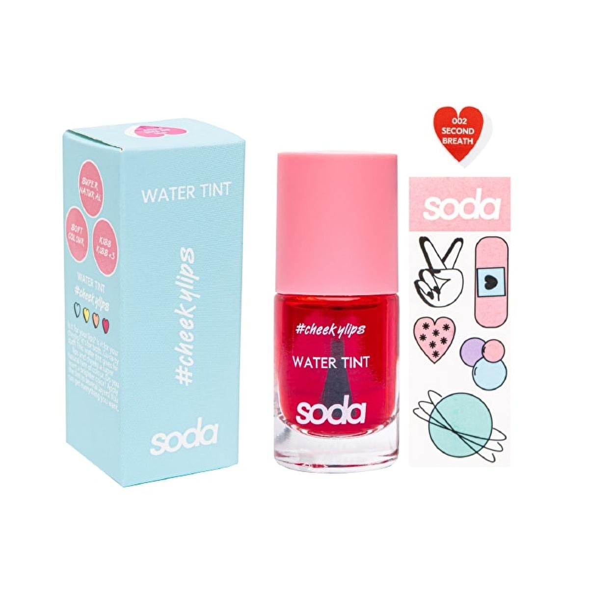 SODA Water Tint Liquid Blush - Long-Lasting, Buildable Color for Cheeks & Lips SODA Water Tint Liquid Blush - Long-Lasting Color liquid blush, water tint, long-lasting makeup, portable cosmetics, multi-use beauty product, cheeks and lips color, natural look, buildable color, lightweight texture, comfortable wear, cosmetic innovation, beauty essentials, makeup for on-the-go