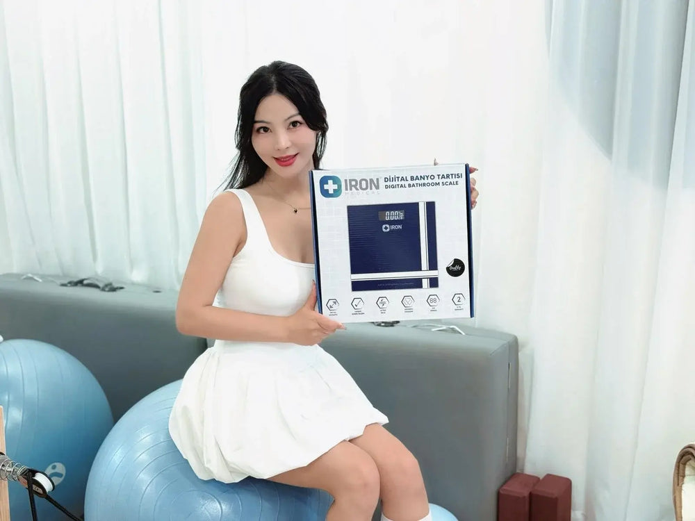 Iron Medical Digital Bathroom Scale for Weight Tracking 180kg