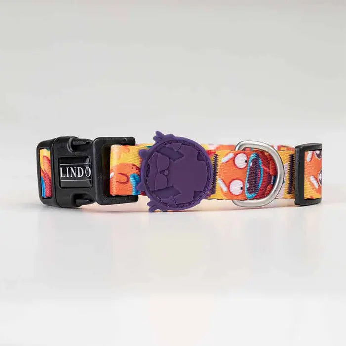 Lindo Ginger Man Dog Collar Stylish Adjustable Large 46-70cm