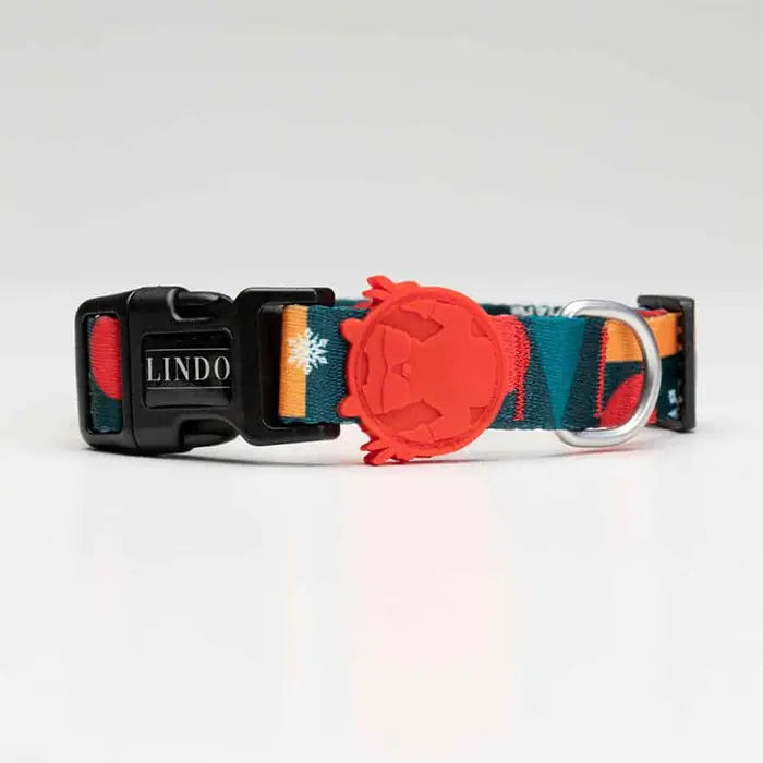 Lindo Reindeer Dog Collar Adjustable Large 46-70cm