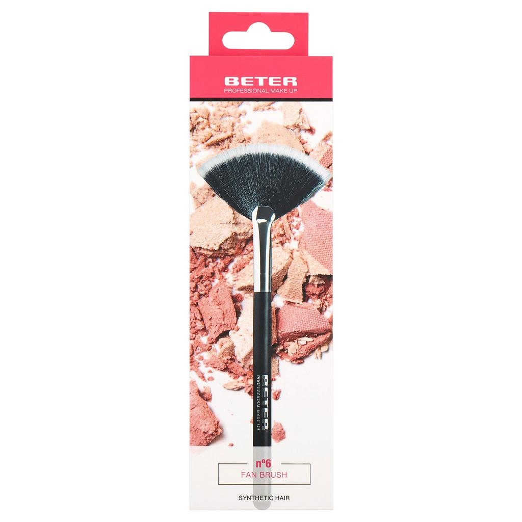 Beter Fan Makeup Brush No. 6 for Flawless Highlighting