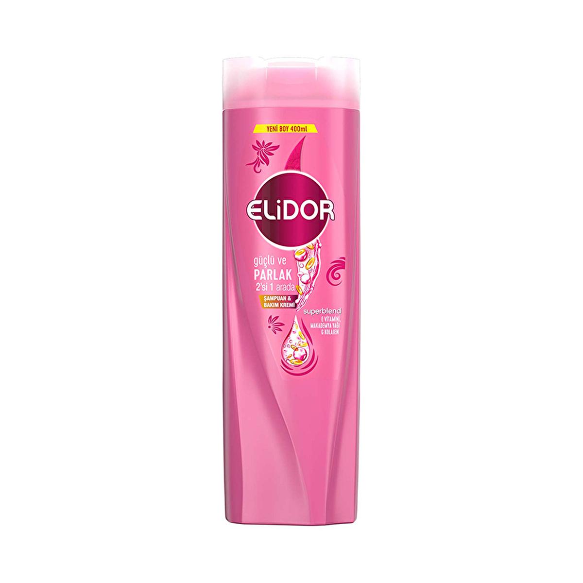 Elidor Superblend 2-in-1 Shampoo and Conditioner - Strengthens, Nourishes, and Adds Shine to Hair Elidor Superblend 2-in-1 Shampoo &amp; Conditioner for Stronger Hair 2-in-1 Shampoo, Hair Strengthening Shampoo, Shampoo with Collagen, Shampoo for Damaged Hair, Elidor Superblend Shampoo, Hair Care, Hair Nourishment, Collagen Shampoo, Macadamia Oil Hair Care, Vitamin E Hair Care, Convenient Hair Care, Strengthening Shampoo, Nourishing Shampoo