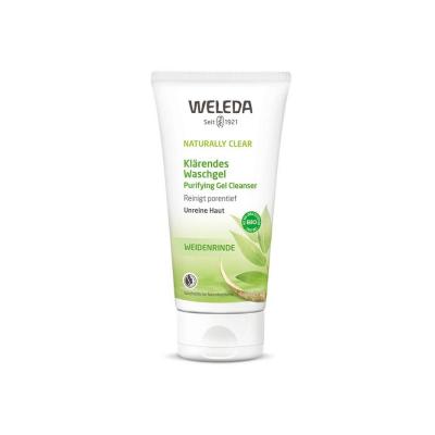 weleda naturally clear cleanser gel 100ml bottle, weleda acne-prone skin cleanser gel texture Weleda Naturally Clear Cleanser Gel - 100 ml | For Oily Skin Weleda Naturally Clear Cleanser Gel | 3.4 fl oz weleda, cleanser-gel, acne-prone-skin, oily-skin, natural-skincare, arındırıcı, facial-cleanser, organic-ingredients, ai-generated, skincare