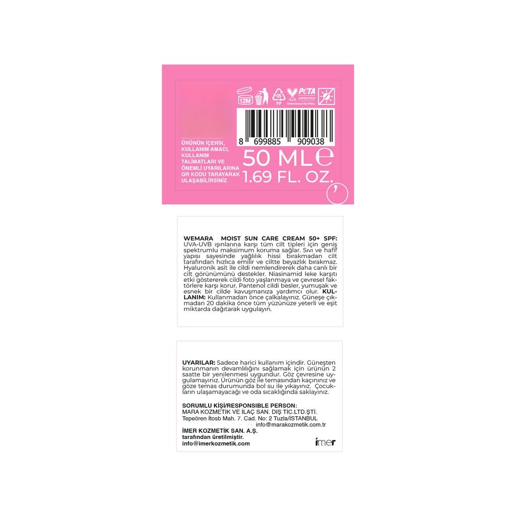 WeMara Nemlendirici Cream 50ml