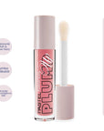 Pastel Profashion Hydrating Plumping Gloss 203 - Vegan, Cruelty-Free Lip Care Hydrating Plumping Lip Gloss - Vegan & Cruelty-Free hydrating lip gloss, plumping lip gloss, vegan lip care, cruelty-free cosmetics, dermatologically tested lip gloss, lip care, vegan beauty products, sensitive skin friendly, paraben free, gluten free