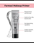 Farmasi VFX PRO Camera-Ready Primer Face Makeup, Advanced Pore Minimizer