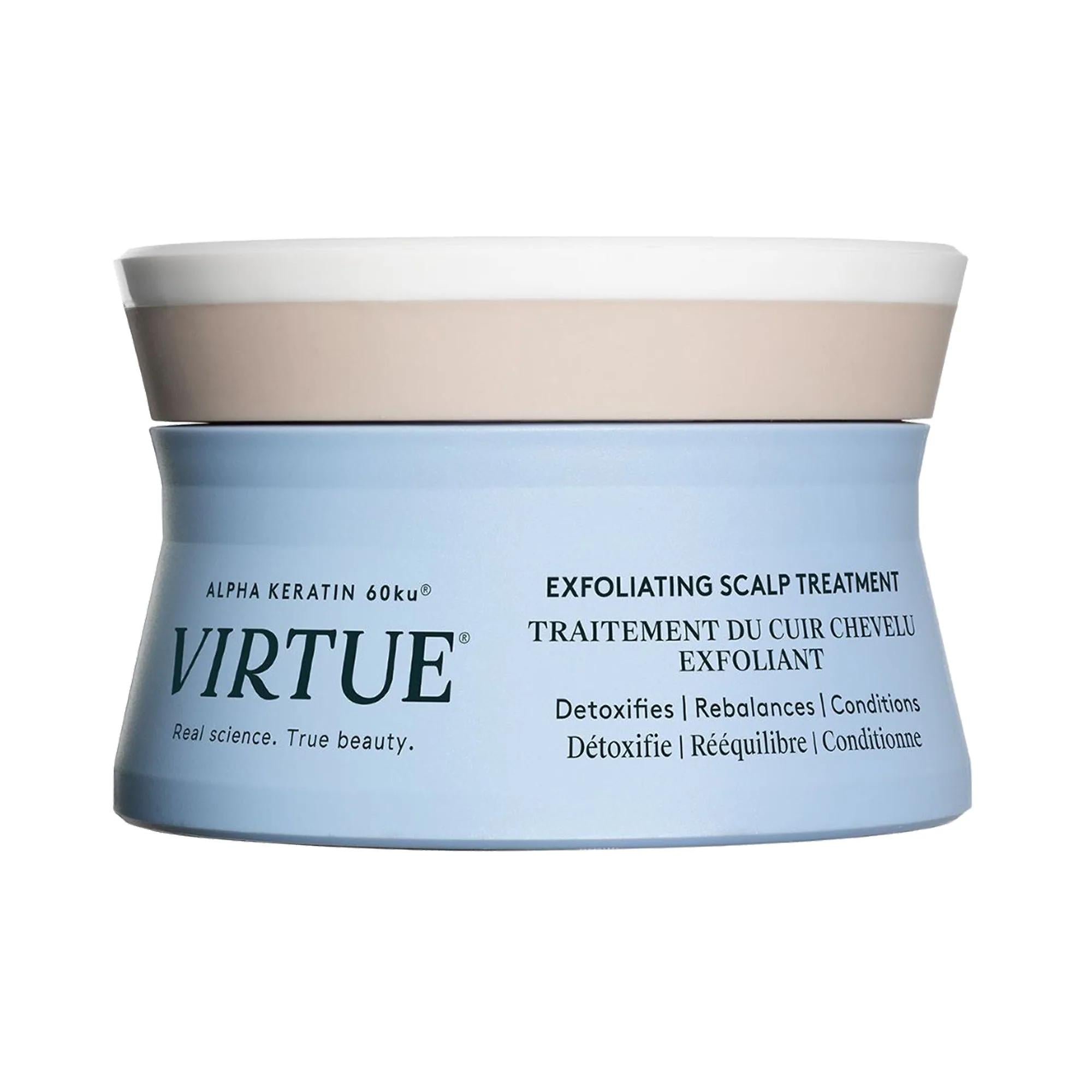 Virtue Clarifying & Exfoliating Scalp Treatment - Detoxifies, Rebalances, and Conditions Hair Virtue Scalp Treatment - Detoxify & Exfoliate Scalp Treatment, Exfoliating Hair Care, Vegan Hair Products, Natural Hair Care, Detoxifying Scalp Treatment, Hair Care, Scalp Care, Virtue, Clarifying Scalp Treatment, Exfoliating Scalp, Natural Hair Products, Cruelty-Free Hair Care, Gluten-Free Hair Products, Hair Styling & Treatments, Scalp Buildup Solution, Flaky Scalp Relief, Dry Scalp Treatment