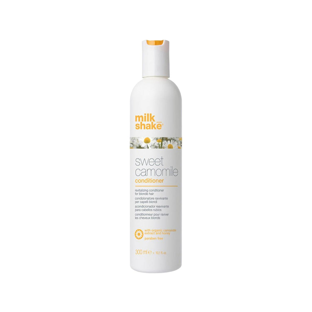 milk_shake Sweet Camomile Revitalizing Hair Cream for Blonde Hair - Nourishing, Soothing, 10.14 fl oz milk_shake Sweet Camomile Hair Cream for Blonde Hair milk_shake Sweet Camomile, Revitalizing Hair Cream, Blonde Hair Care, Nourishing Hair Products, Sweet Camomile Hair Cream, Hair Care for Colored Hair, Blonde Hair Nourishment, Soothing Hair Cream, Calming Hair Products, Hair Revitalization, milk_shake Hair Care, Blonde Hair Maintenance
