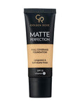 Golden Rose Matte Perfection Foundation No: Warm 4 - High Coverage | SPF 15 - Foundation