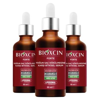 Bioxcin Forte Hair Serum - Anti Hair Loss Treatment for Intense Hair Loss, 3x50ml - image 5