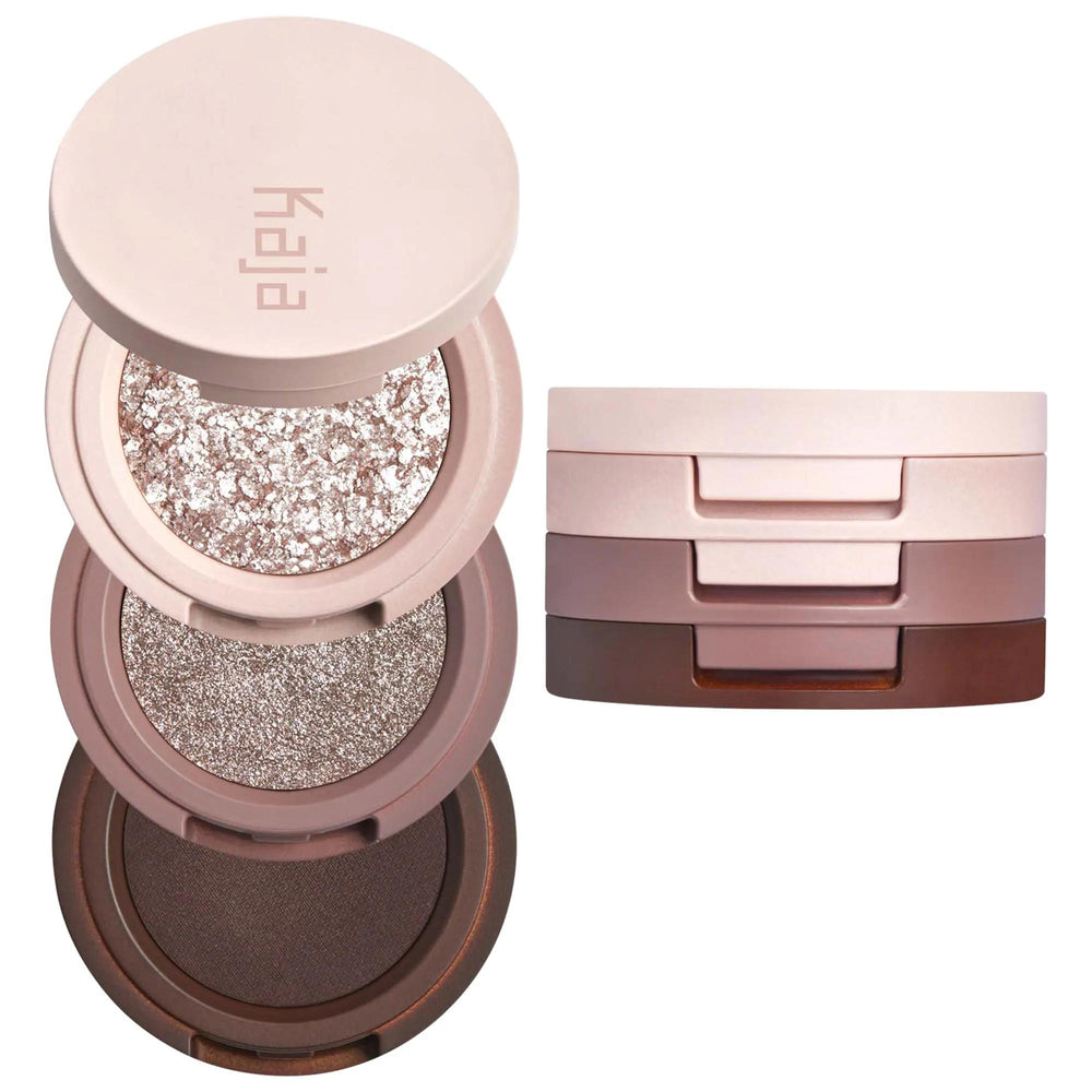 Kaja Eye Bento Bouncy Eyeshadow Trio - Convenient, Cruelty-Free Makeup Solution for Easy Eye Looks Kaja Eye Bento Trio - Easy Cruelty-Free Eyeshadow eyes shadow trio, cruelty-free eyeshadow, sulfate-free makeup, easy eye makeup, portable cosmetics, makeup for busy lifestyles, travel makeup, cruelty-free cosmetics, clean beauty products, eyeshadow palette, compact makeup, on-the-go beauty