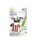 Carioca Fabric Paint Markers - 10 Pack, Permanent Fabric Markers for Crafting, Textile Art Supplies