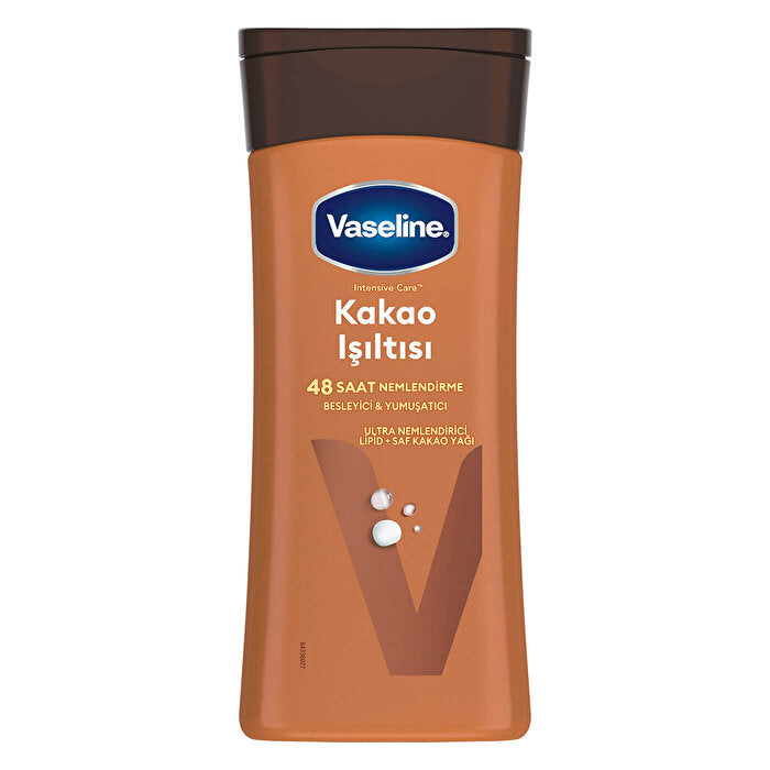 Vaseline Cocoa Glow Body Lotion 200ml - Deep Moisturizing Formula | Hydrating - Body Lotion