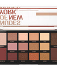 Maybelline New York Nudes of New York Eyeshadow Palette - 16 Neutral Shades, High Pigmentation, Smooth Application - view 3