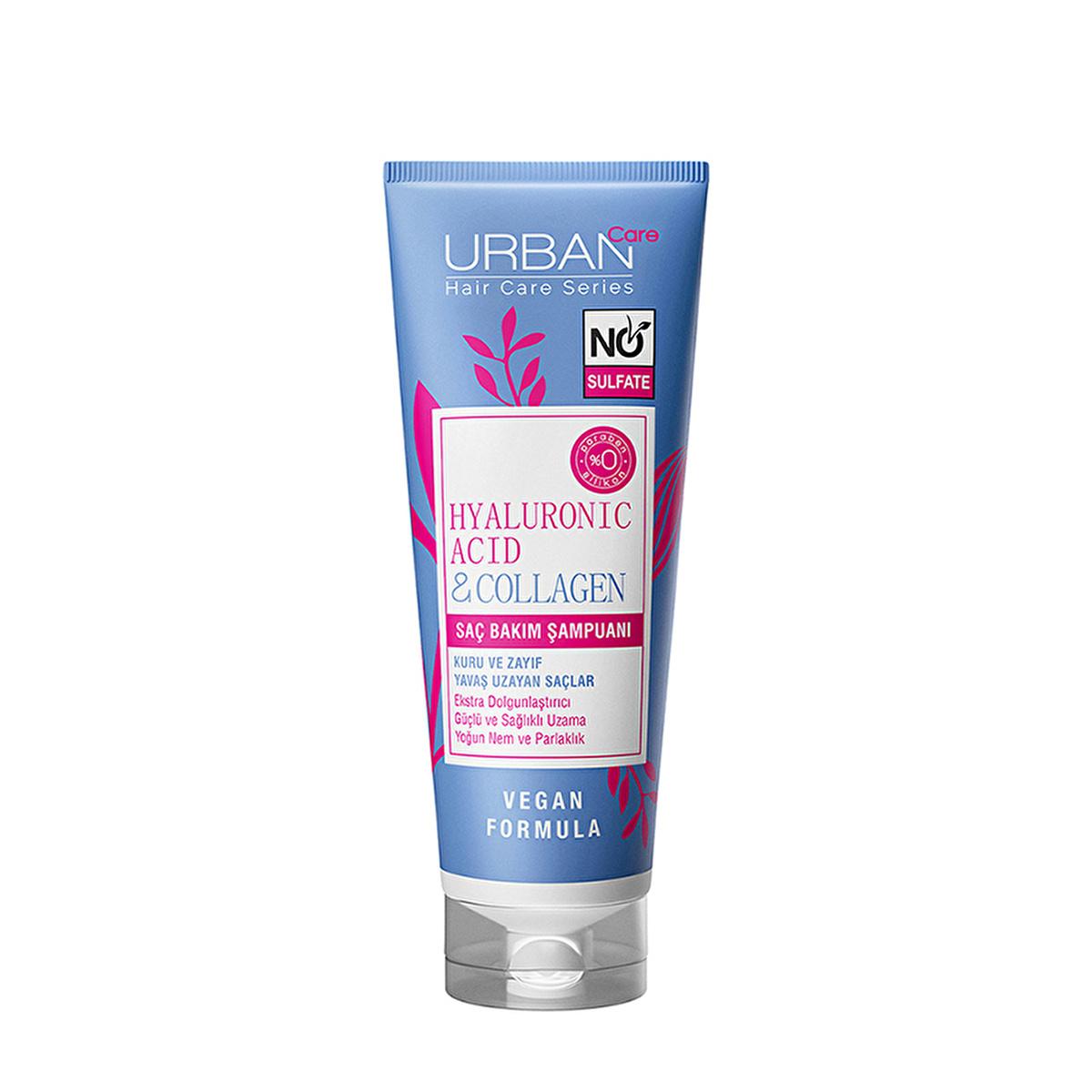 urban care hyaluronic acid collagen shampoo, sulfate-free shampoo for dry hair, 250 ml urban care shampoo bottle Urban Care Hyaluronic Acid & Collagen Sulfate-Free Shampoo - Extra Moisturizing for Dry Hair | 250 ml Urban Care Hyaluronic Acid Collagen Shampoo 250 ml urban-care, hyaluronic-acid, collagen, shampoo, sulfate-free, vegan, dry-hair, hair-care, hydration, ai-generated