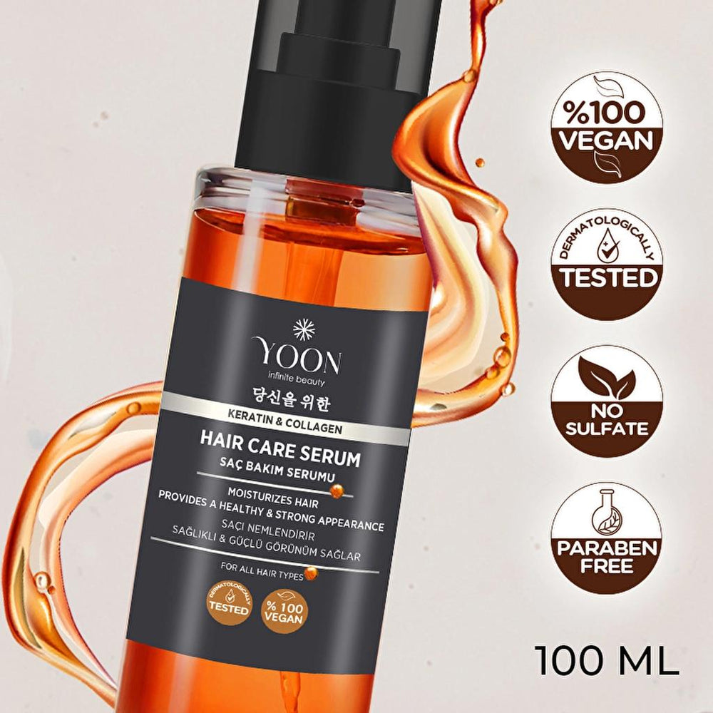 Yoon Leave-In Anti-Frizz Shine & Moisture Hair Serum 100 ml