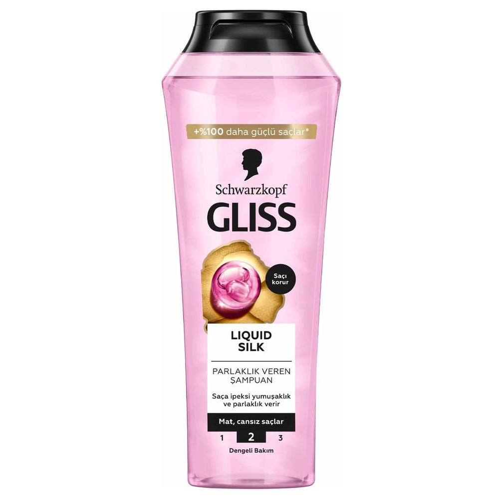 Gliss Liquid Silk Shampoo for Dull & Rough Hair 400 ml