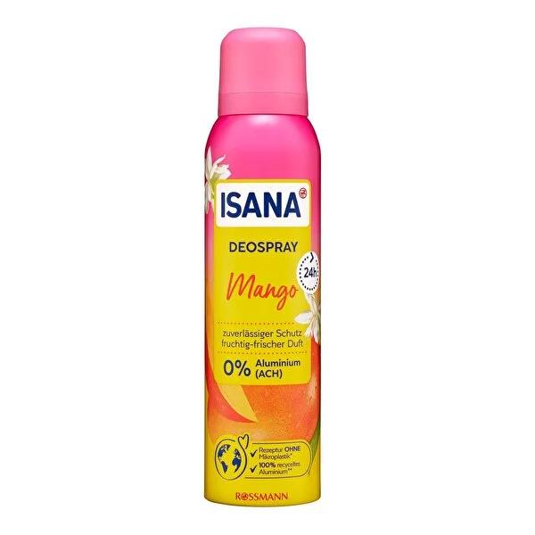 Isana Mango Deodorant - 24 Hour Protection, Vegan &amp; Alcohol-Free, Dermatologically Tested - Long Lasting Freshness Isana Mango Deodorant - 24hr Protection &amp; Vegan Friendly Mango Deodorant, Vegan Deodorant, Long-lasting Deodorant, Alcohol-free Deodorant, Dermatologically Tested Deodorant, Isana, Personal Care, Vegan Personal Care, Natural Deodorant, Deodorant for Sensitive Skin, Cruelty-Free Deodorant