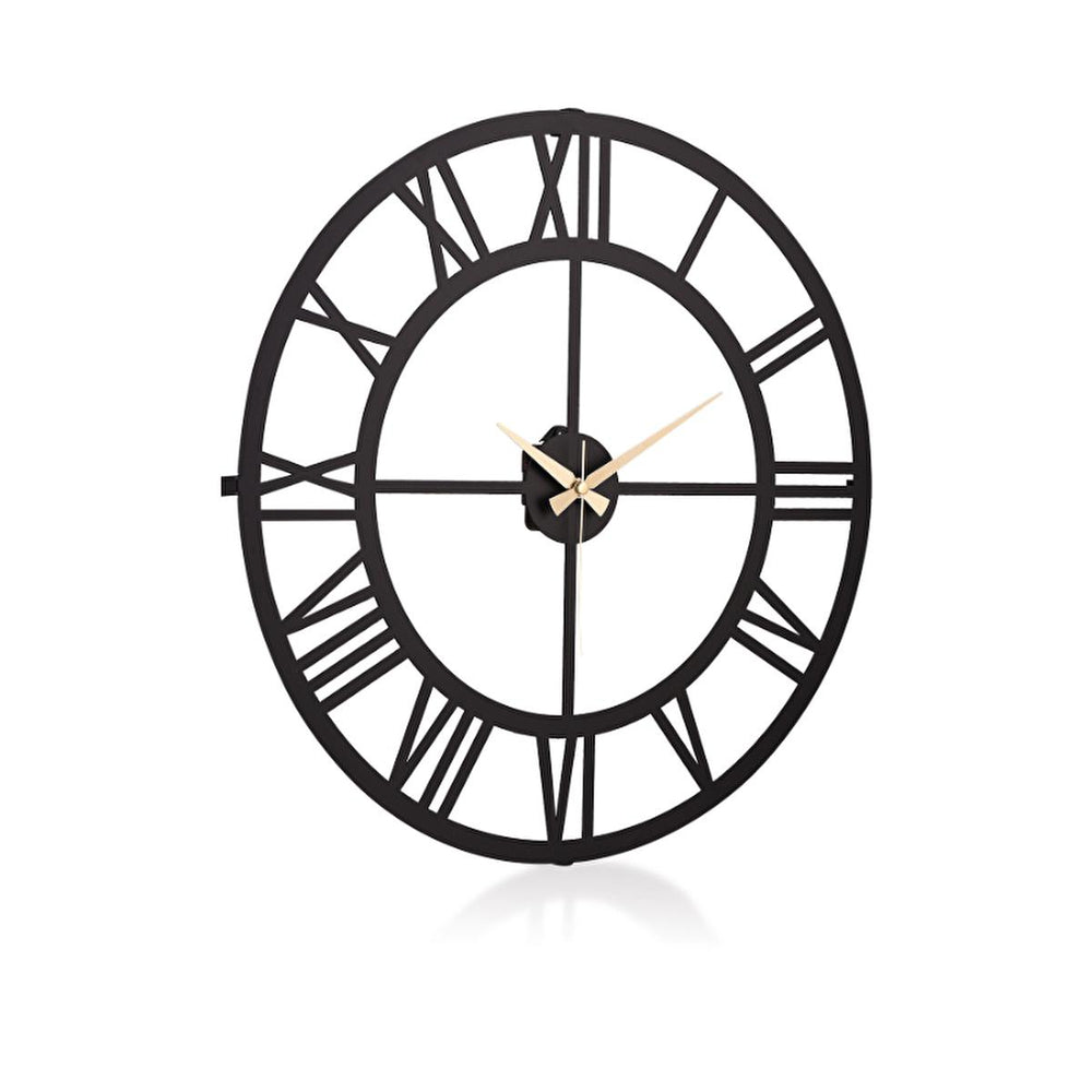 Muyika 50x50cm Modern Metal Wall Clock - Silent Sweep Mechanism, Decorative Home Accent Muyika Modern Metal Wall Clock - Silent & Stylish wall clock, metal wall clock, silent wall clock, modern home decor, large wall clock, home accents, decorative wall clock, metal decor, silent sweep mechanism, 50x50cm wall clock