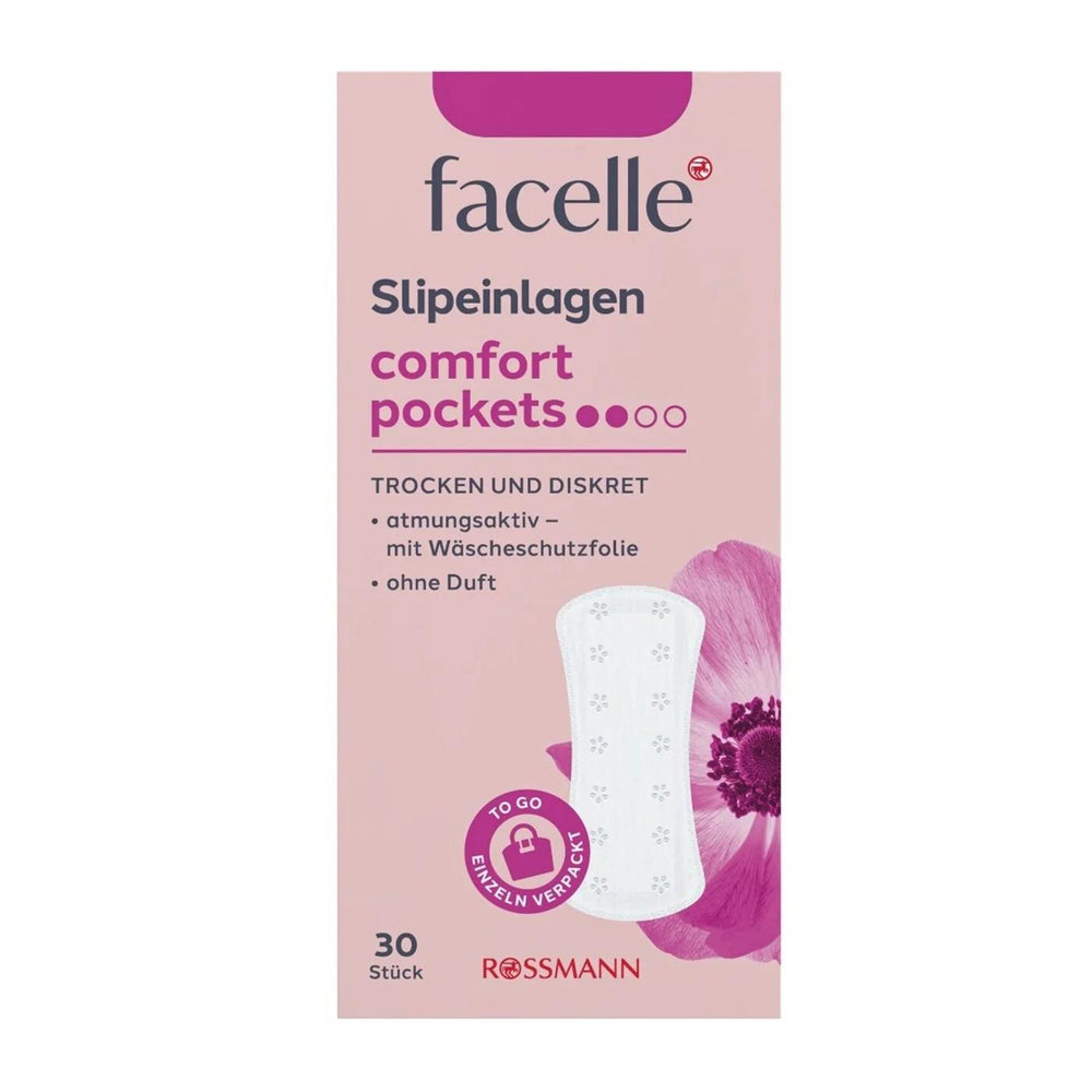Facelle Normal Daily Pantyliners for Freshness 30 Count