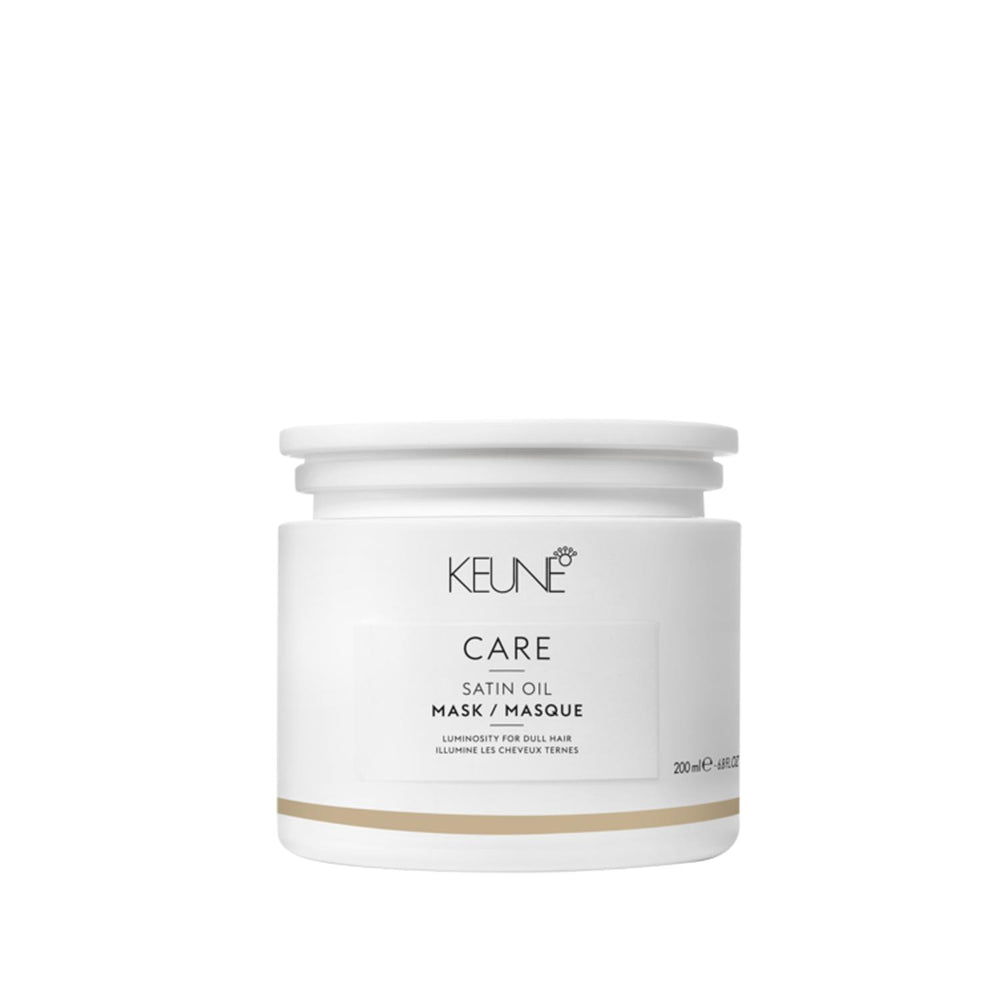 Keune Care Satin Oil Hair Care Mask - Nourishing & Softening Treatment for Dry/Damaged Hair, 200ml Keune Care Satin Oil Hair Mask - Nourish & Soften Dry Hair Keune Care Satin Oil, Hair care mask, Nourishing hair treatment, Softening hair mask, 200 ml hair care product, Hair nourishment, Hair softening, Dry hair care, Damaged hair repair, Hair mask, Keune hair care, Satin Oil hair treatment