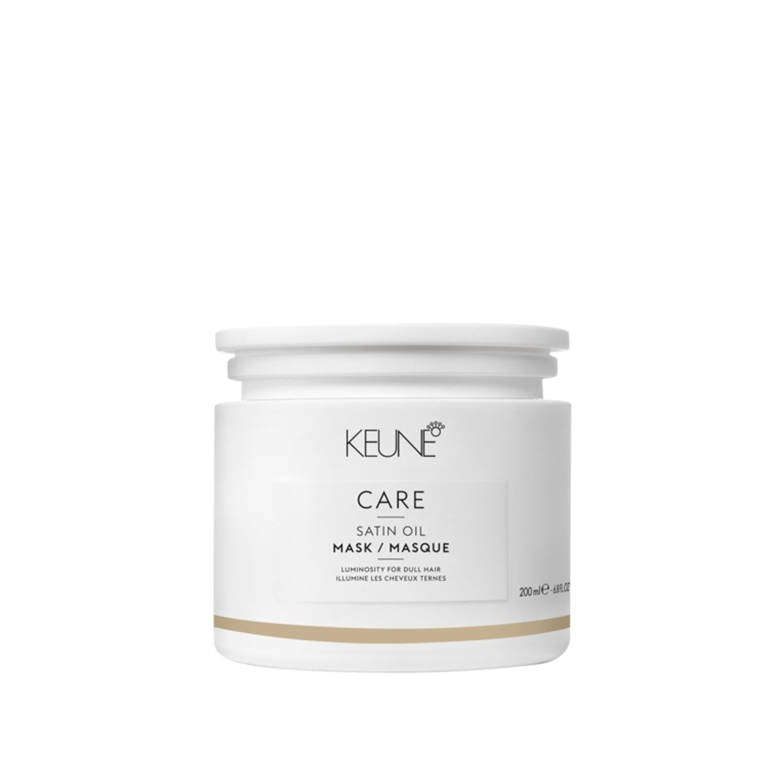 Keune Care Satin Oil Hair Care Mask - Nourishing & Softening Treatment for Dry/Damaged Hair, 200ml Keune Care Satin Oil Hair Mask - Nourish & Soften Dry Hair Keune Care Satin Oil, Hair care mask, Nourishing hair treatment, Softening hair mask, 200 ml hair care product, Hair nourishment, Hair softening, Dry hair care, Damaged hair repair, Hair mask, Keune hair care, Satin Oil hair treatment