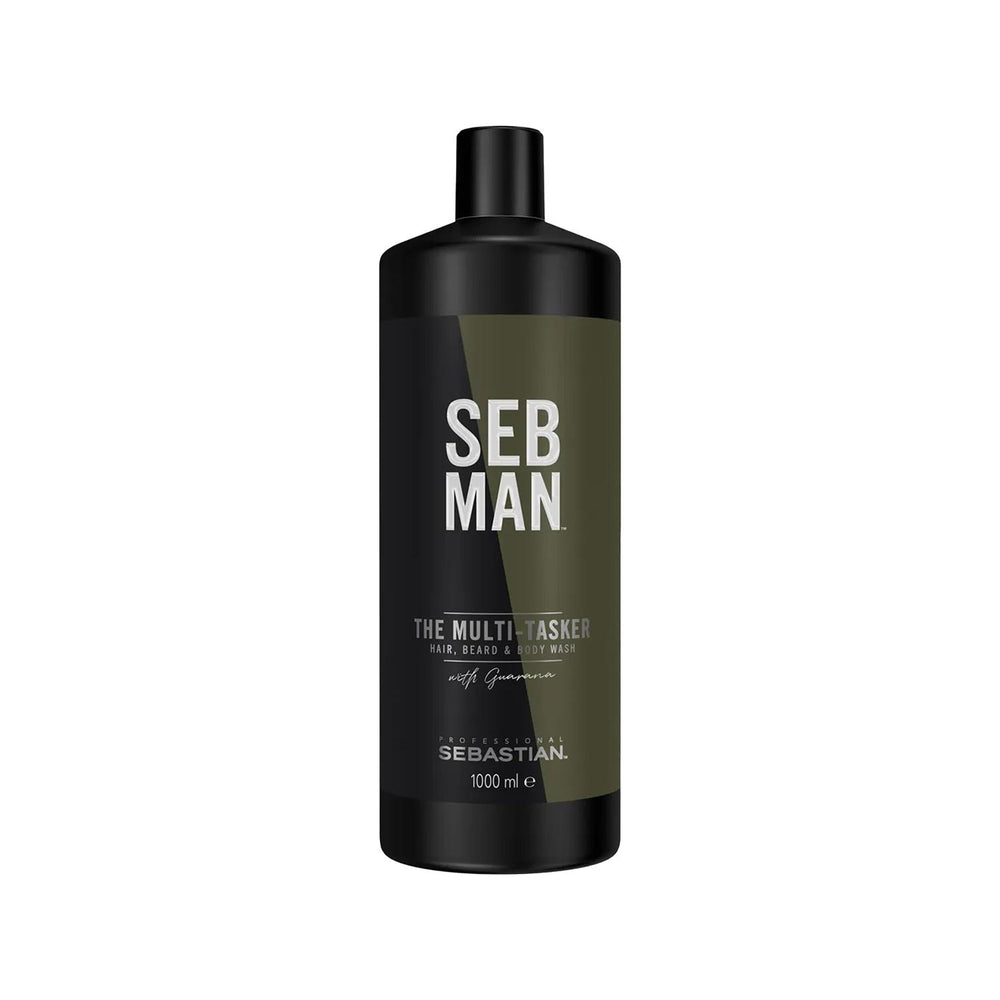 Sebastian Seb Man The Multi-Tasker 3-in-1 Hair Beard & Body Wash 1000ml