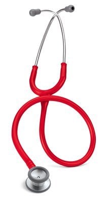 3M Littmann Classic II Pediatric Stethoscope Red 28 inch