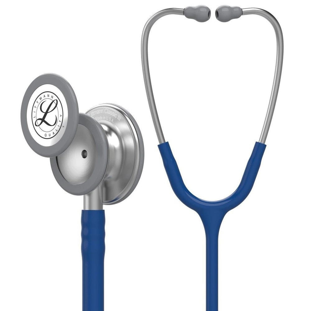 3M Littmann Classic III Stethoscope High Acoustic Sensitivity Navy 27in