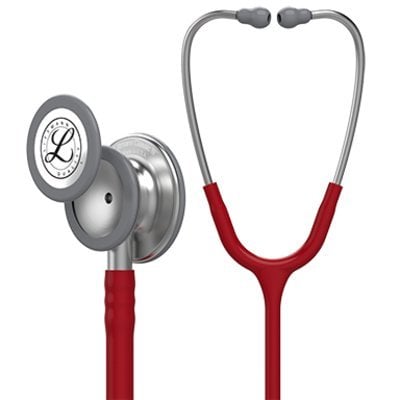 3M Littmann Classic III Stethoscope Burgundy 27 inch 5627